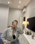 Camicia over size sartoriale