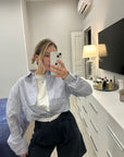 Camicia over size sartoriale