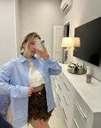 Camice over size sartoriali