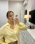 Camicia over size sartoriale