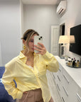 Camicia over size sartoriale
