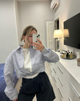 Camicia over size sartoriale