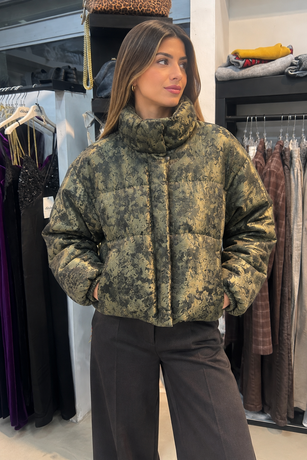 Bomber twinset