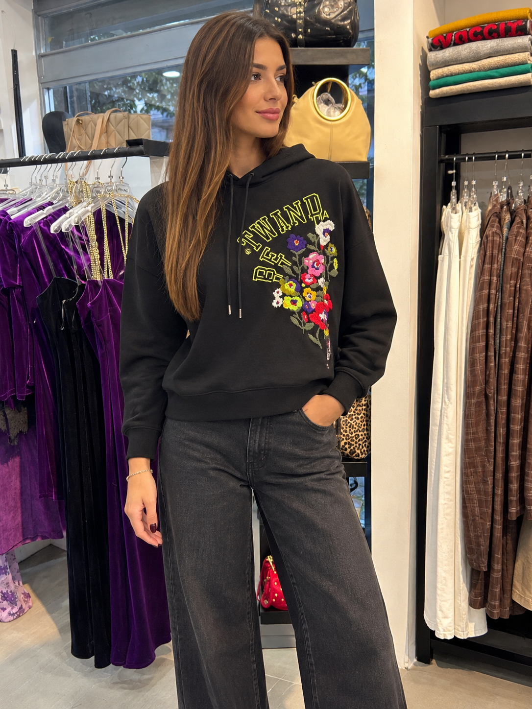 Felpa twinset
